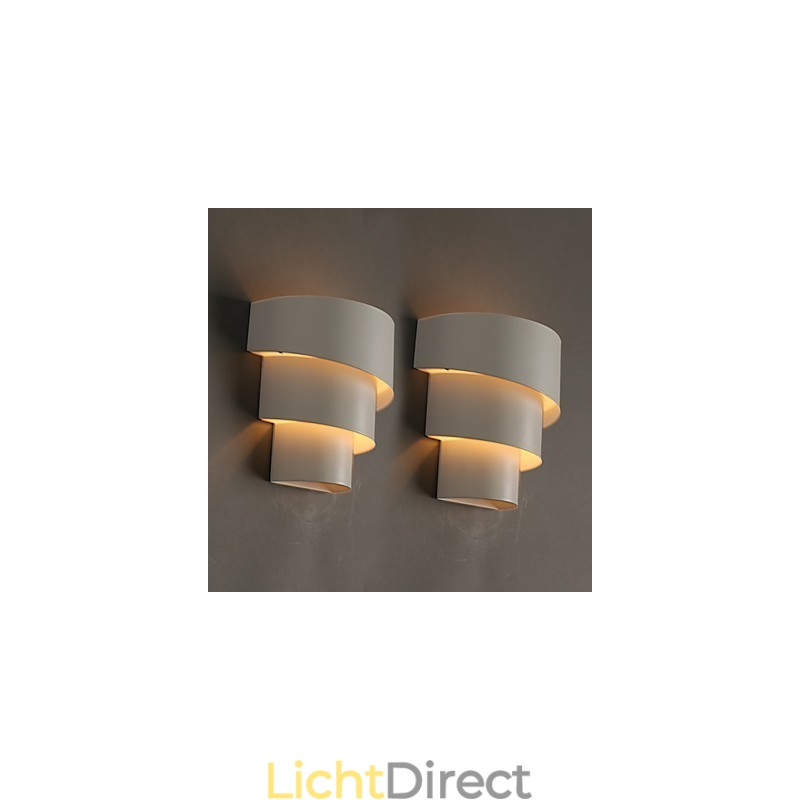 Kleine schelp Cartoon Wandlamp Smeedijzeren Fakkel Vorm Van Het Hoofd Van Een Bed Verlichting
