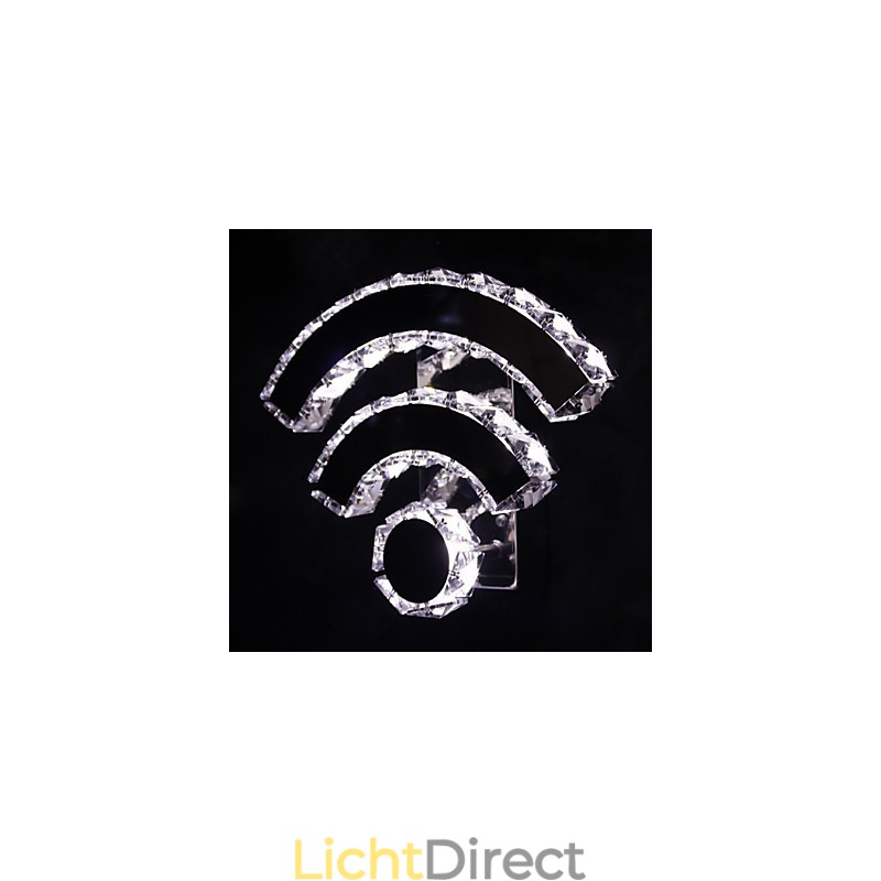 WIFI Kristallen Wandlampen Kristal Modern Hedendaags Bed Woonkamer Hotel Metaal