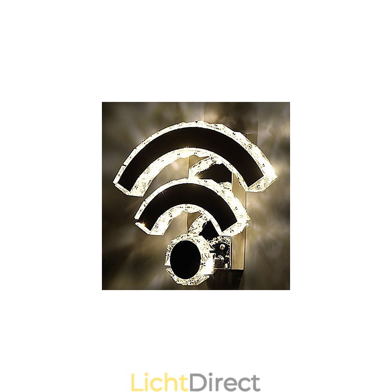 WIFI Kristallen Wandlampen Kristal Modern Hedendaags Bed Woonkamer Hotel Metaal