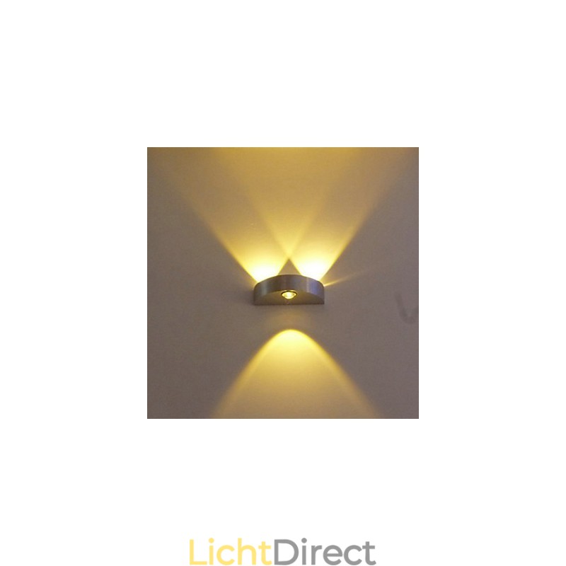 Halve Maand Wandlamp Creatief Bar Model Wandlampen Modern Hedendaags Metaal