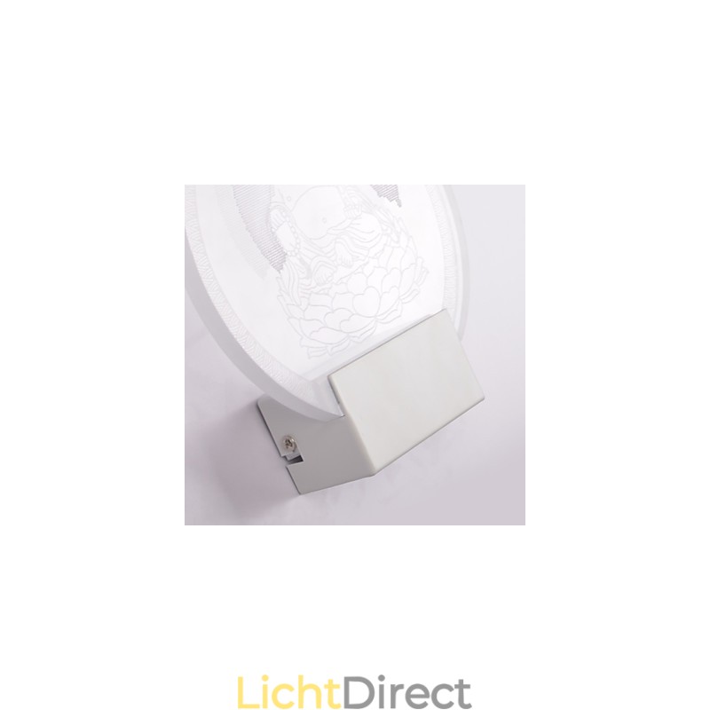 Acryl Wandlamp PVC Lamp Licht Chip Modern Hedendaags Metaal