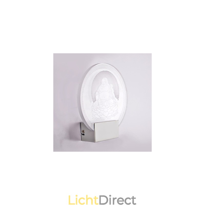 Acryl Wandlamp PVC Lamp Licht Chip Modern Hedendaags Metaal