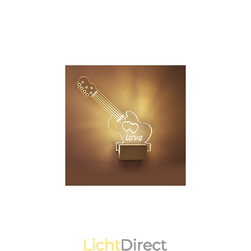 Acryl Wandlamp PVC Lamp Licht Modern Hedendaags Metaal