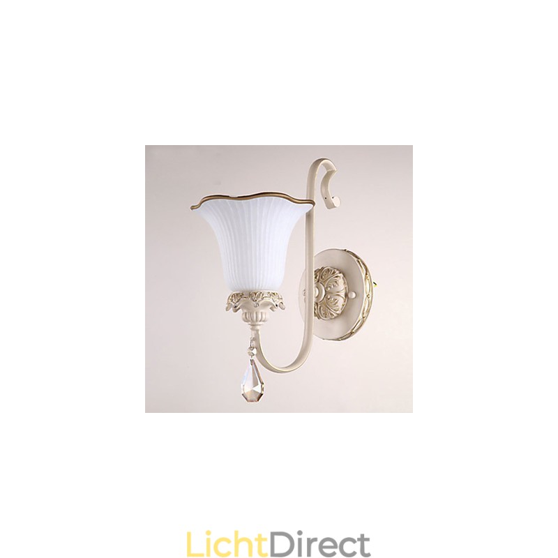 Europa Type Herstel van oude manieren Smeedijzeren slaapkamer wandlamp licht