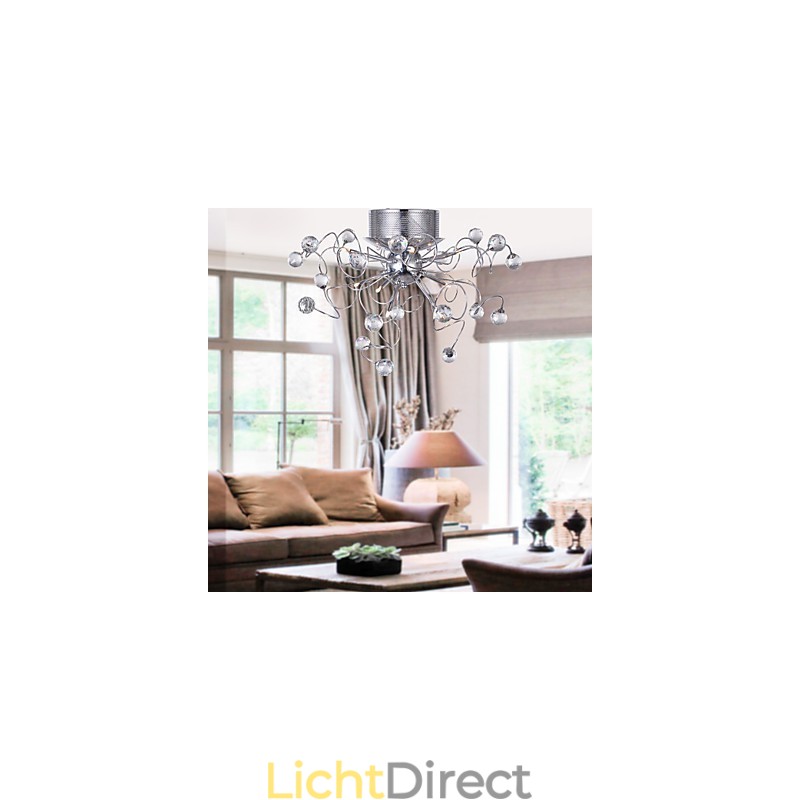 Kroonluchter Kristal Modern Design Living 9 Lampen