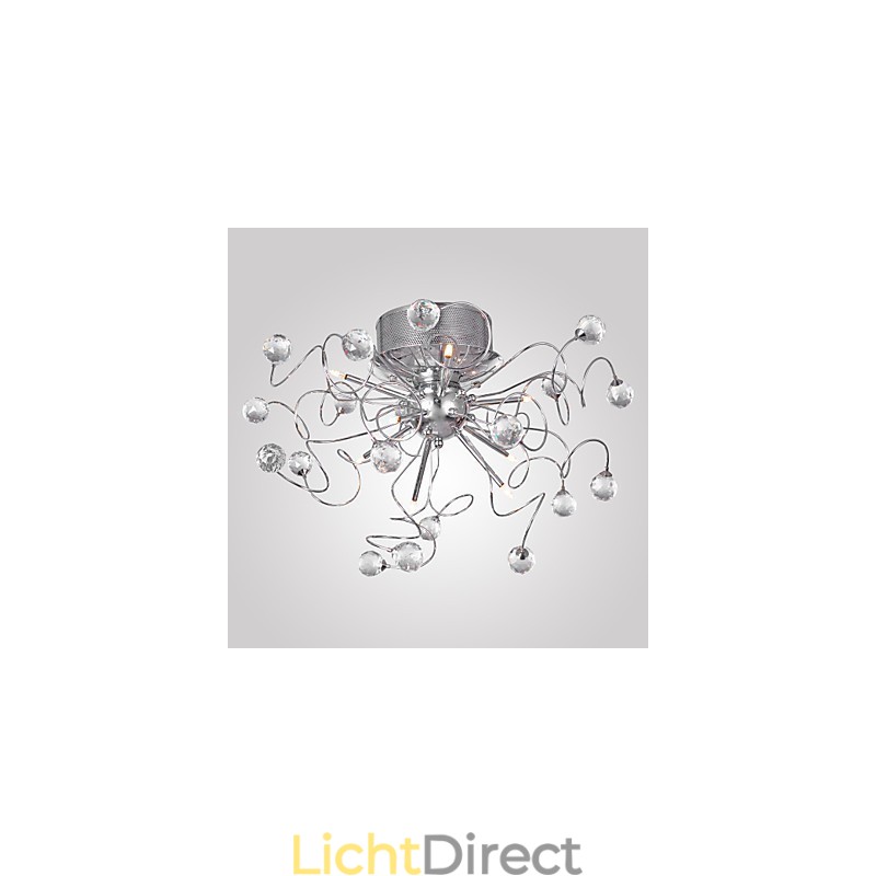 Kroonluchter Kristal Modern Design Living 9 Lampen