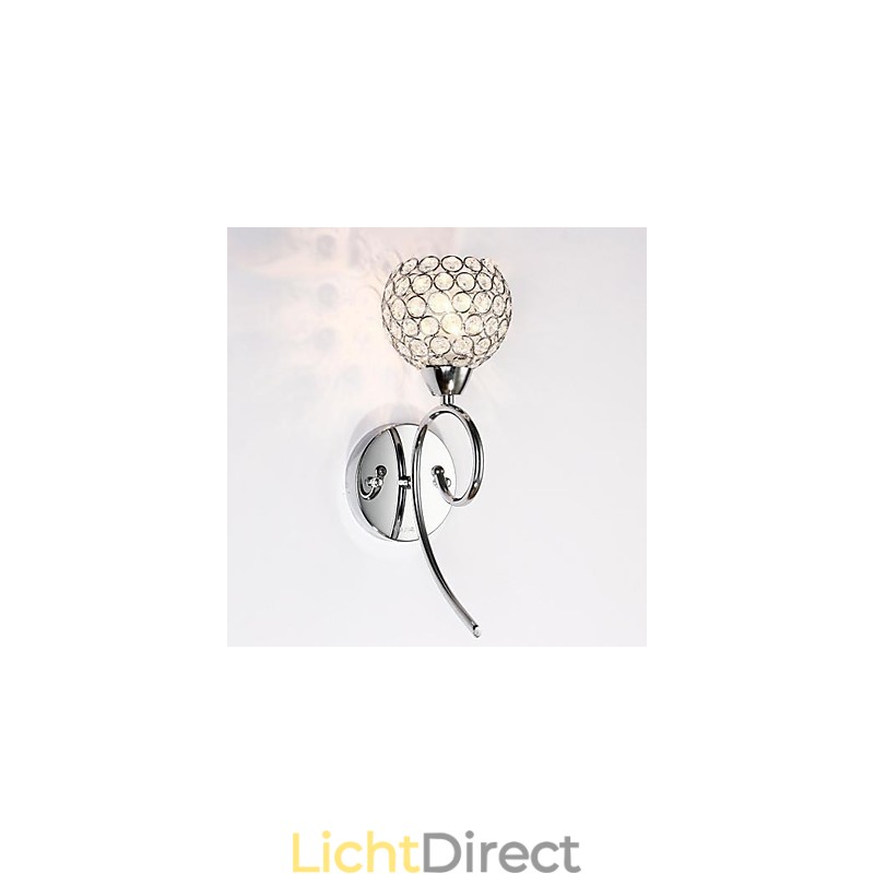 Kristallen wandlamp 1 licht creatief ijzer schilderij