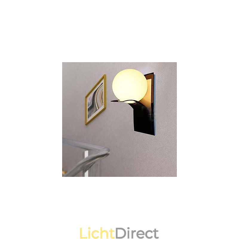 Badkamer Wandlamp Moderne Bol Metaal Glas Galvaniseren