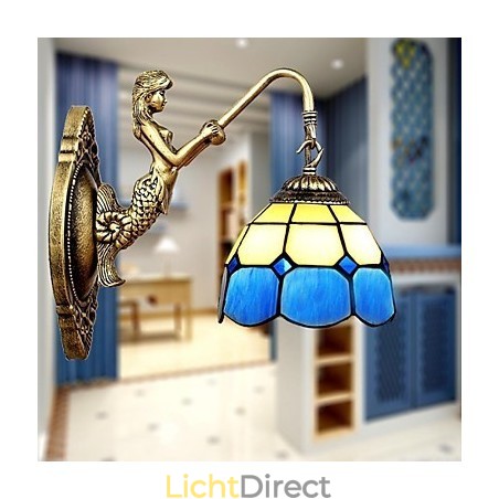 Europa Type Herstellende Oude Manieren Wandlamp Creatieve Mediterrane Glazen Lampen Europa Type Herstellende Oude Manieren Wandlamp Creatieve Mediterrane Glazen Lampen