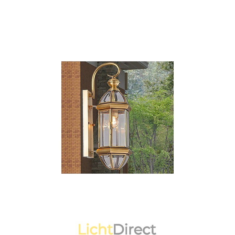 Buitenlamp Tuinlamp Buitenlamp Volledig Koperen Lamp