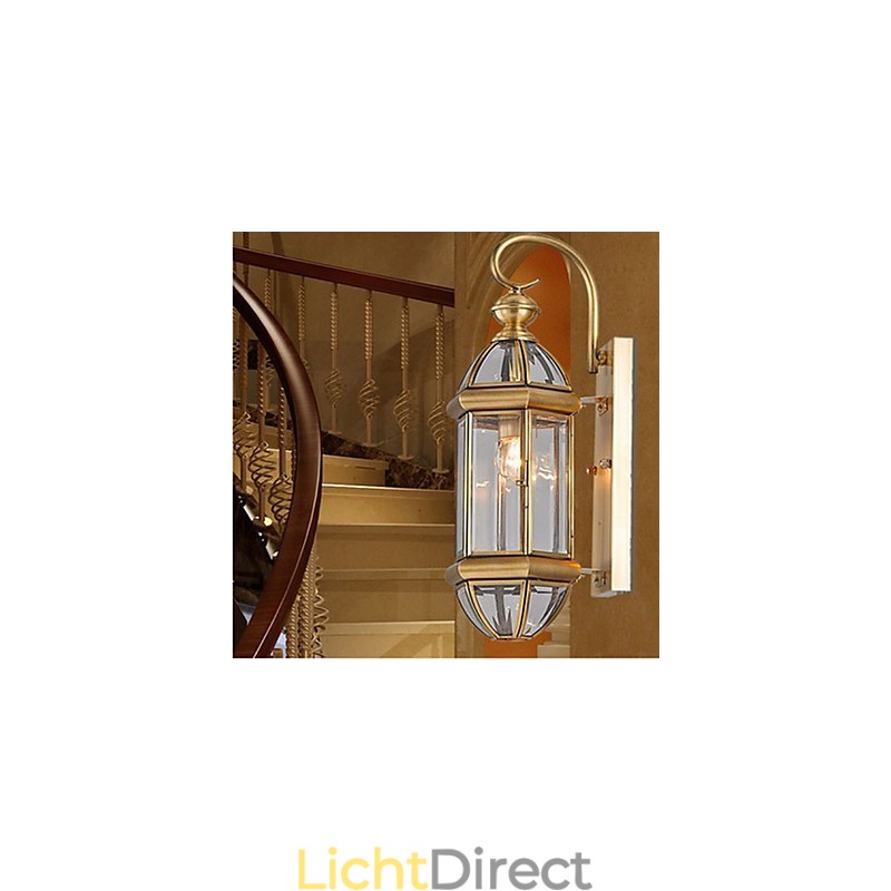 Buitenlamp Tuinlamp Buitenlamp Volledig Koperen Lamp