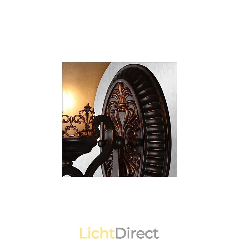 Vintage Wandlampen 1 Licht met Hars Materiaal Glazen Kap Slaapkamer Woonkamer Halverlichting