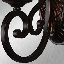 Vintage Wandlampen 1 Licht met Hars Materiaal Glazen Kap Slaapkamer Woonkamer Halverlichting