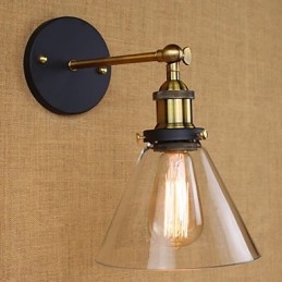 Industriële beltype Amerikaanse landelijke decoratieve wandlamp