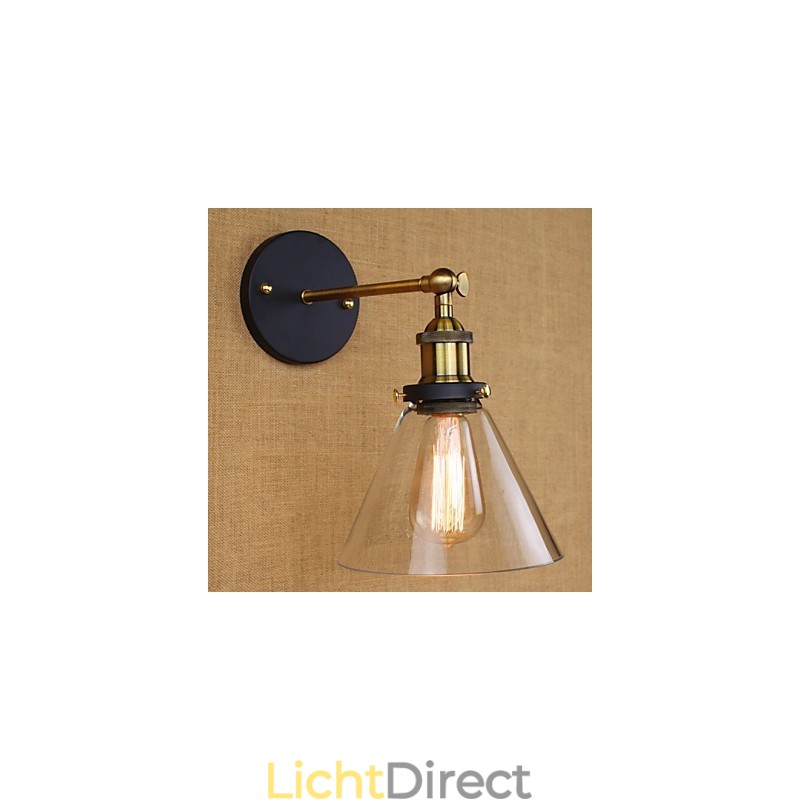 Industriële beltype Amerikaanse landelijke decoratieve wandlamp