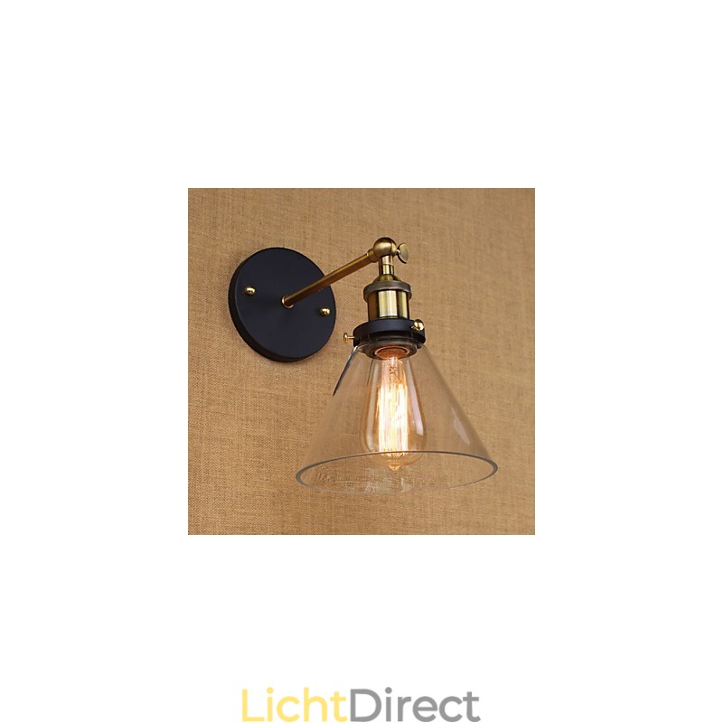 Industriële beltype Amerikaanse landelijke decoratieve wandlamp