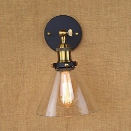 Industriële beltype Amerikaanse landelijke decoratieve wandlamp