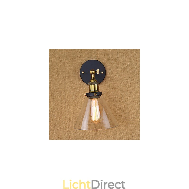 Industriële beltype Amerikaanse landelijke decoratieve wandlamp