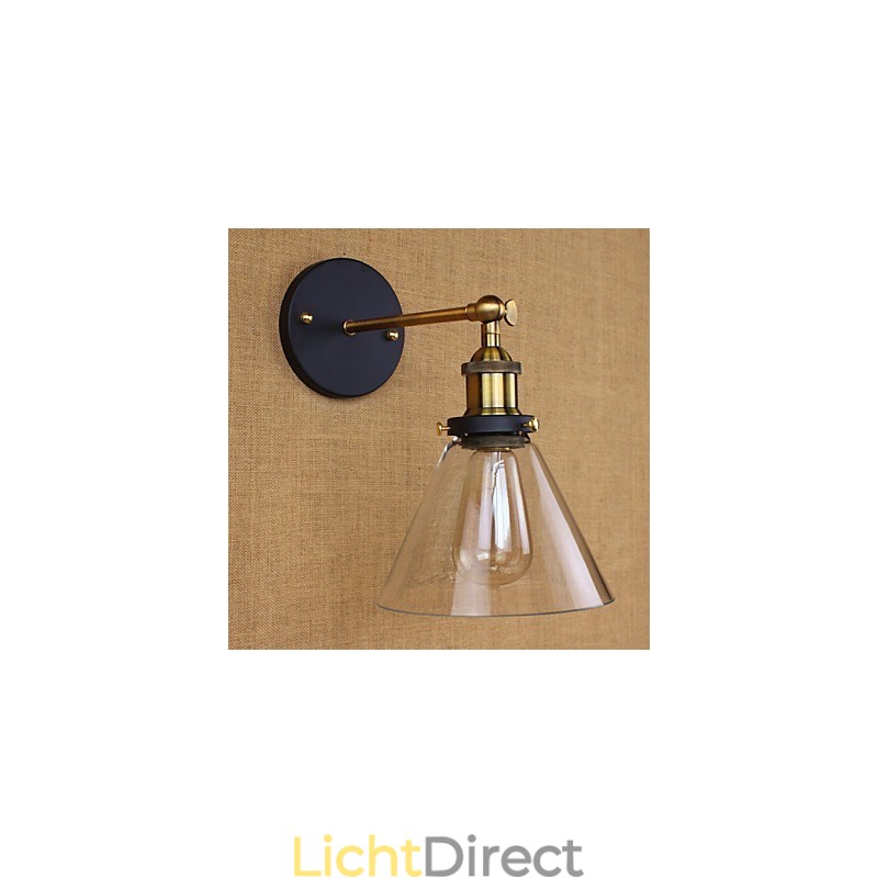 Industriële beltype Amerikaanse landelijke decoratieve wandlamp