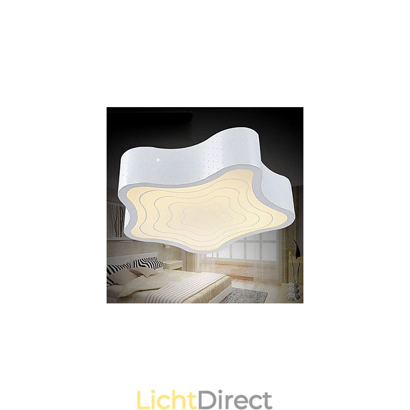 Moderne creatieve gecontracteerde en hedendaagse creatieve geometrische zeester absorberen koepel licht licht