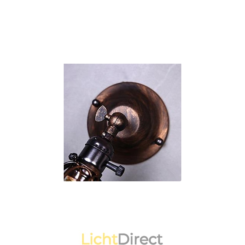 Kleine kooi wandlamp industriële stijl herstel van oude manieren van gang gang lampen en lantaarns