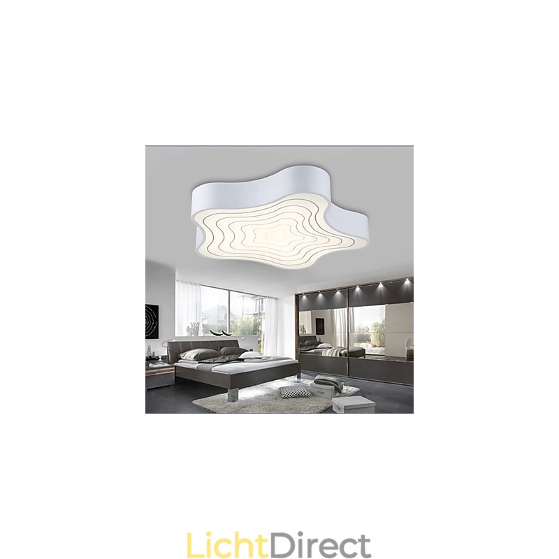 Moderne creatieve gecontracteerde en hedendaagse creatieve geometrische zeester absorberen koepel licht licht