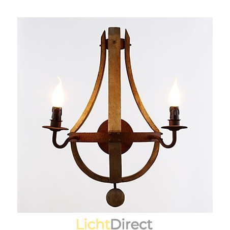 Mini Stijl Wandlampen Rustiek Lodge Hout Bamboe Mini Stijl Wandlampen Rustiek Lodge Hout Bamboe