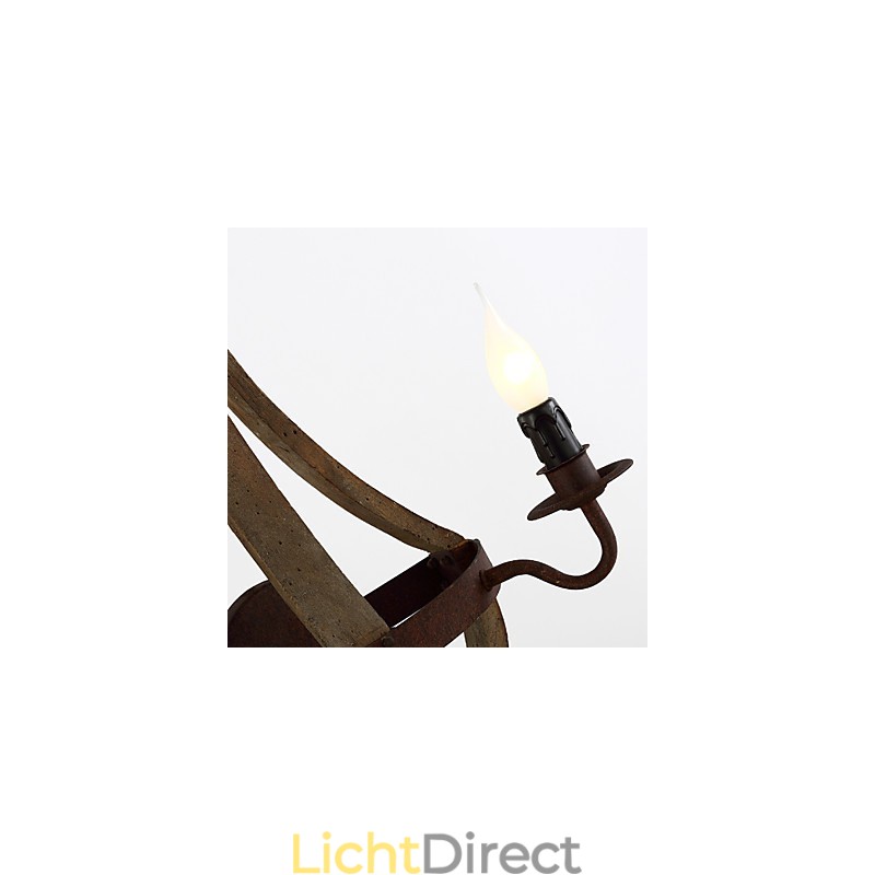 Mini Stijl Wandlampen Rustiek Lodge Hout Bamboe