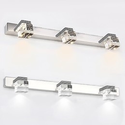Wandlampen Badkamerverlichting Wandwassers Kristal Mini Stijl Modern Hedendaags Metaal