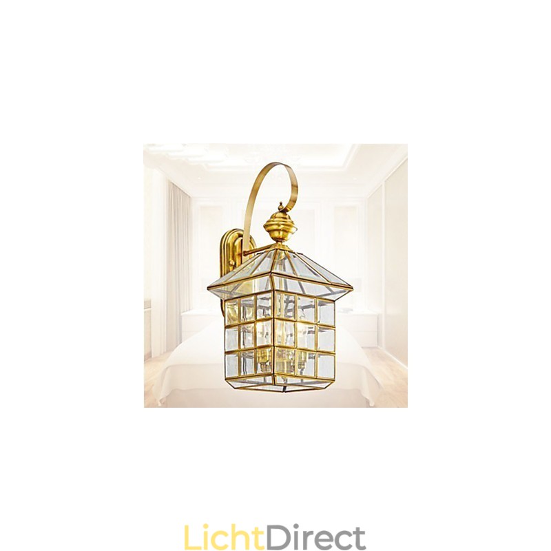 Buitenlamp Tuinlamp Buitenlamp Volledig Koperen Lamp