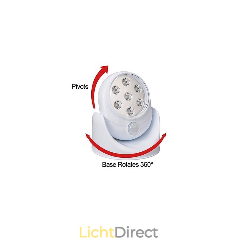 Bewegingsgeactiveerde draadloze lichtengel Bewegingsgeactiveerde sensor Stick Up