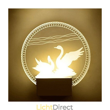 Acryl Wandlamp PVC Lamp Licht Modern Hedendaags Metaal Acryl Wandlamp PVC Lamp Licht Modern Hedendaags Metaal