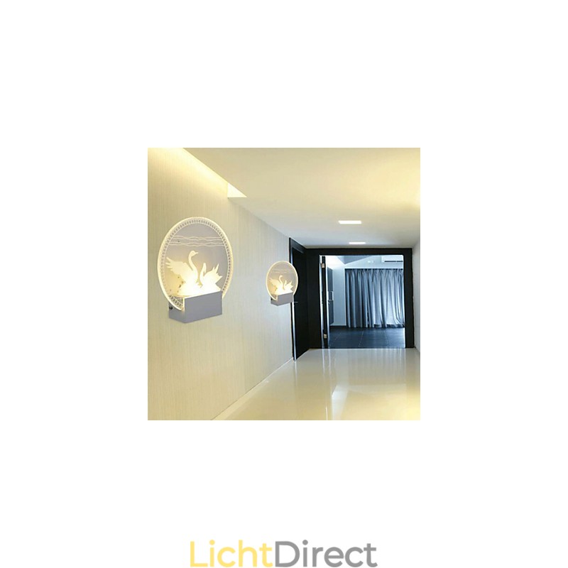 Acryl Wandlamp PVC Lamp Licht Modern Hedendaags Metaal