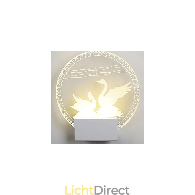 Acryl Wandlamp PVC Lamp Licht Modern Hedendaags Metaal