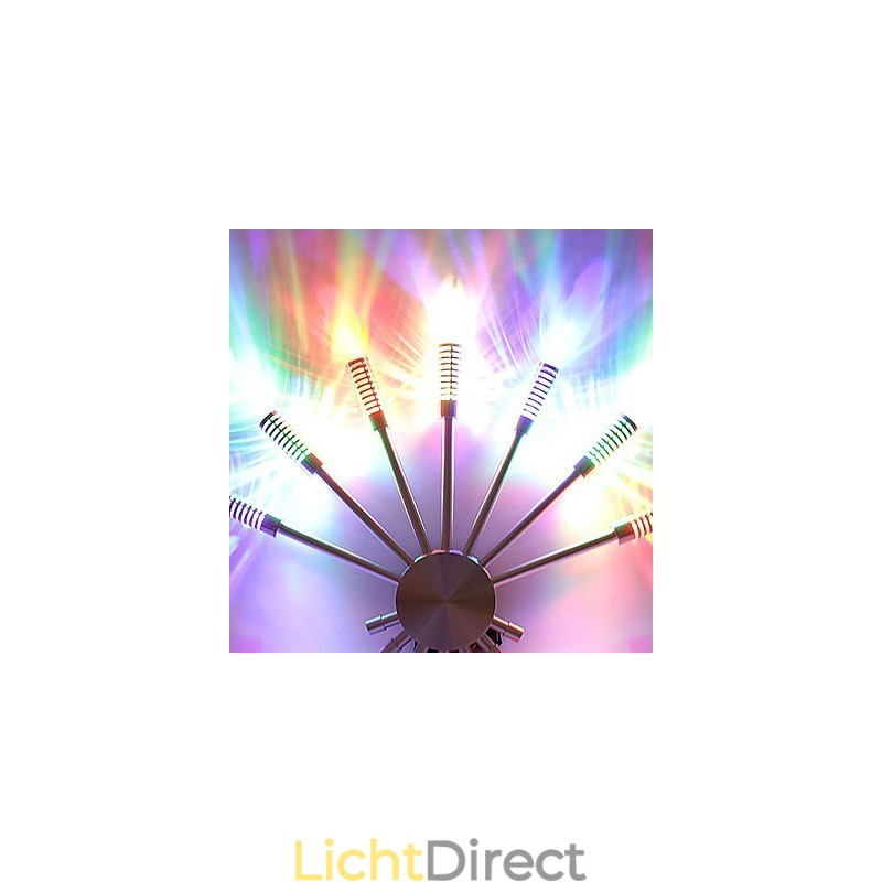 Moderne wandlamp met strooilichtontwerp in 7 richtingen Waaiervormig licht