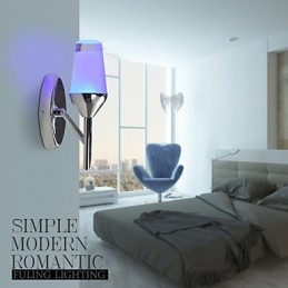 Wandlampen Moderne Hedendaagse Metalen Wijnglas Lamp