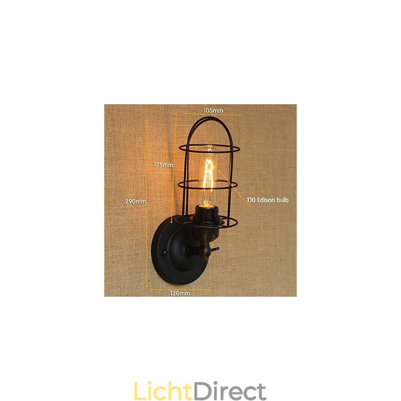 retro minimalistische decoratieve wandlamp gangpad trap balkon