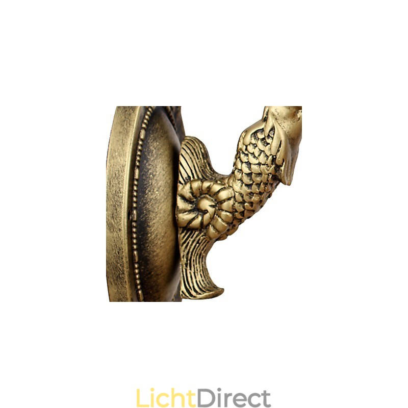 Europees gecontracteerd landelijk creatief smeedijzeren wandlamp glazen lampen