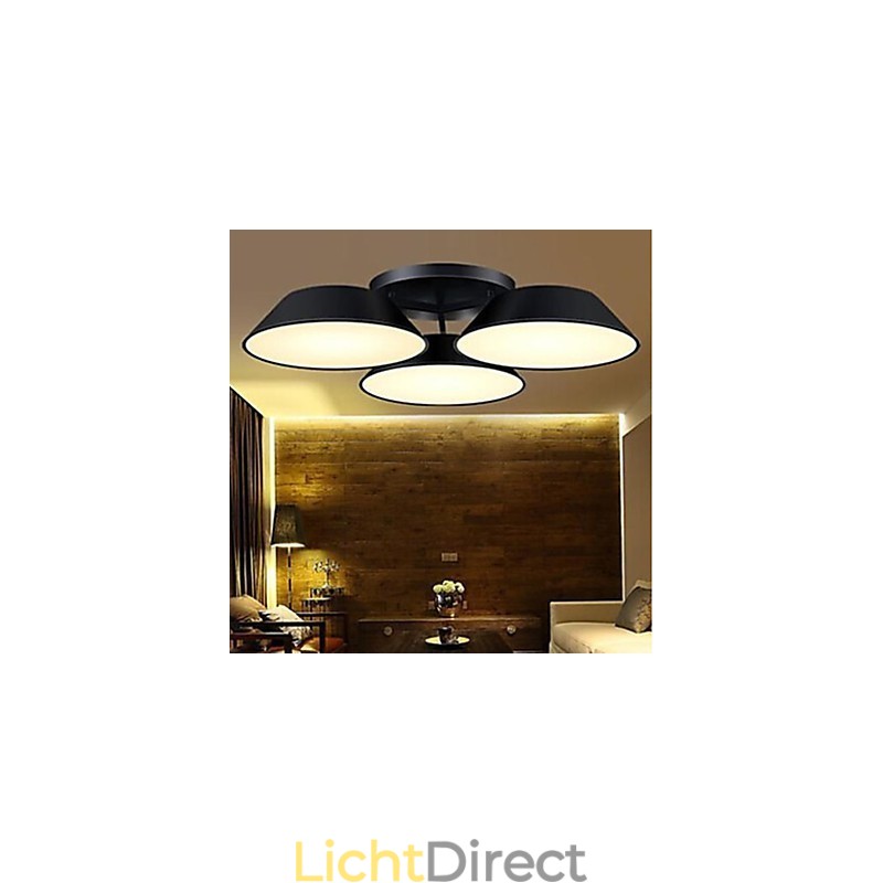 Inbouw 3 lampen Metaal Acryl Eenvoudig Modern