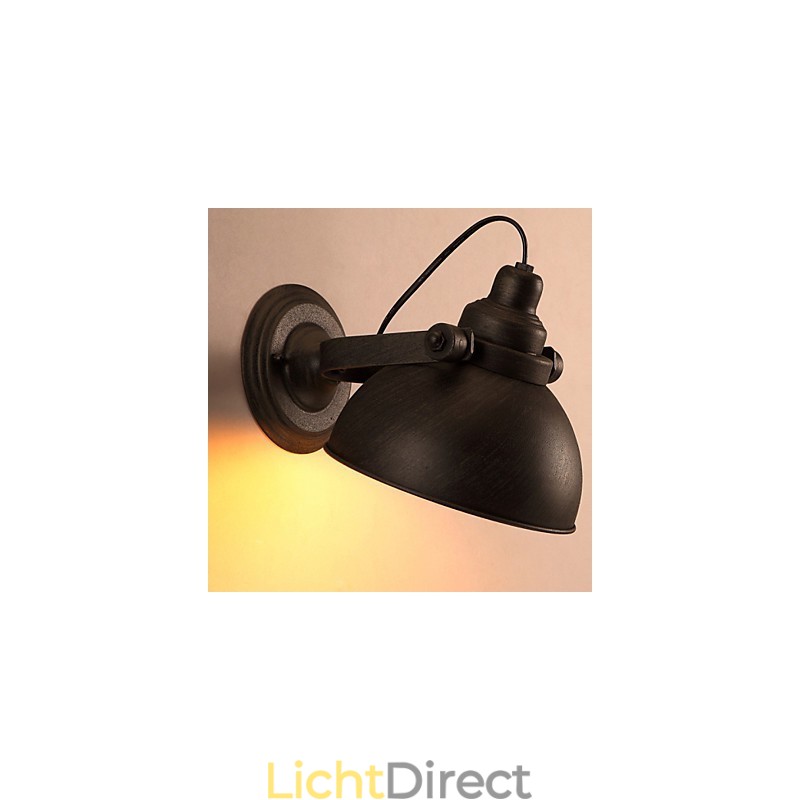 Loft Smeedijzeren Pot Creatieve Vintage Wandlamp Verlichting
