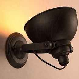 Loft Smeedijzeren Pot Creatieve Vintage Wandlamp Verlichting