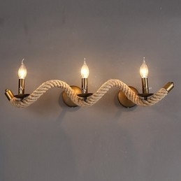 Retro Klassieke Slaapkamer Wandlampen Europees Ijzer Hal Balkon Wandlamp Woonkamer Wandlamp