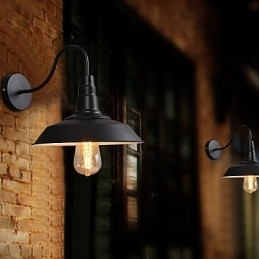 Het herstellen van oude manieren is de oude straatlantaarn balkon gang smeedijzeren pot wandlamp