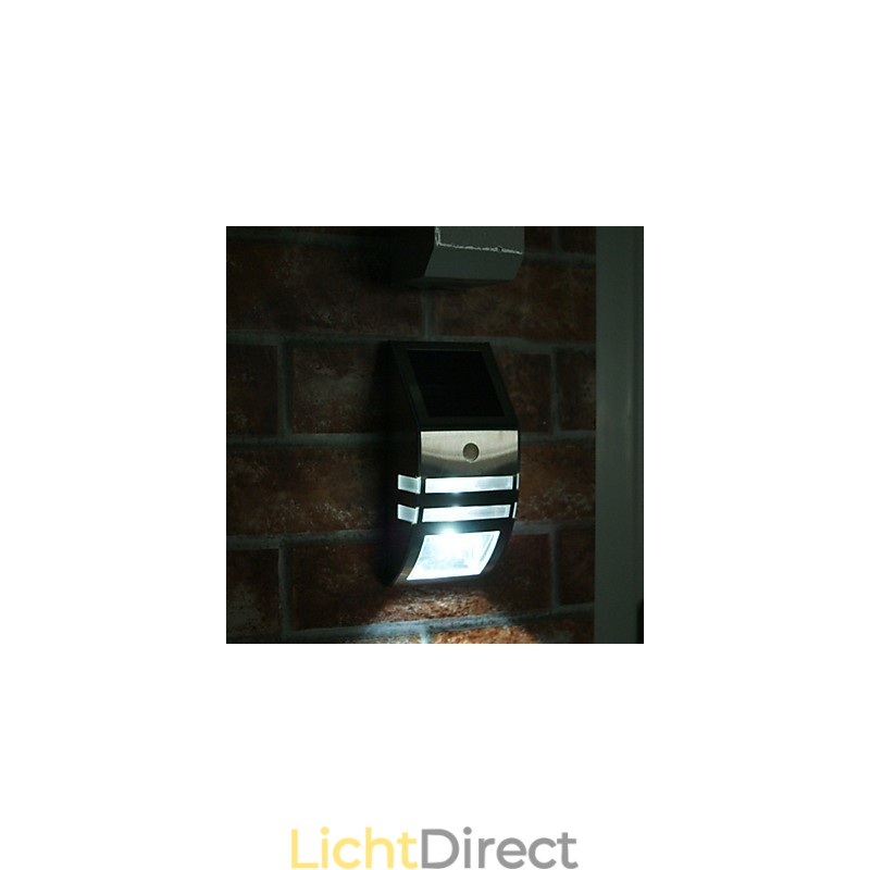 Zonne-witte wandlamp met PIR-bewegingssensor