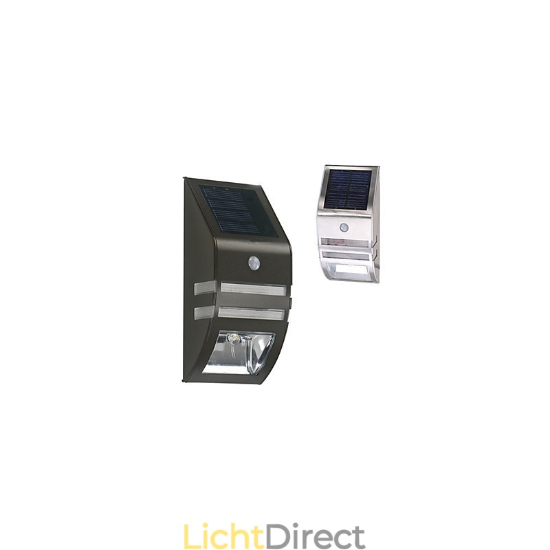 Zonne-witte wandlamp met PIR-bewegingssensor