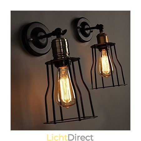 Creatief Het Hoofd Van Een Bed Titanium Metalen Wandlamp Licht