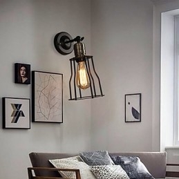Creatief Het Hoofd Van Een Bed Titanium Metalen Wandlamp Licht