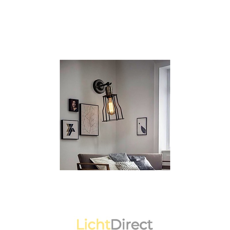 Creatief Het Hoofd Van Een Bed Titanium Metalen Wandlamp Licht