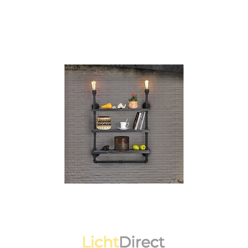 Wandlampen Mini Stijl Rustieke Lodge Metaal