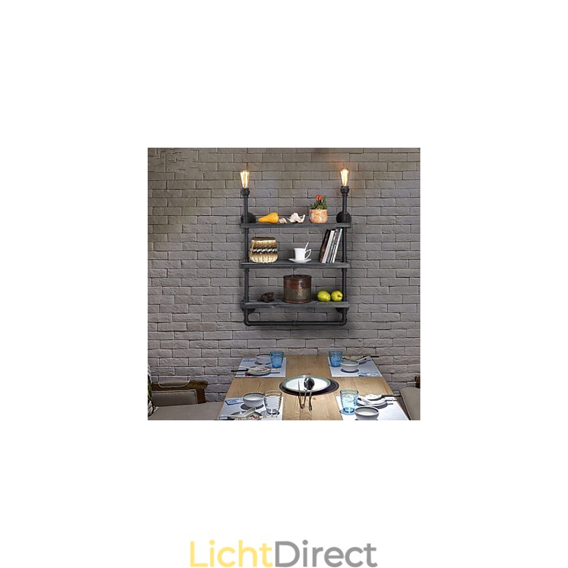 Wandlampen Mini Stijl Rustieke Lodge Metaal